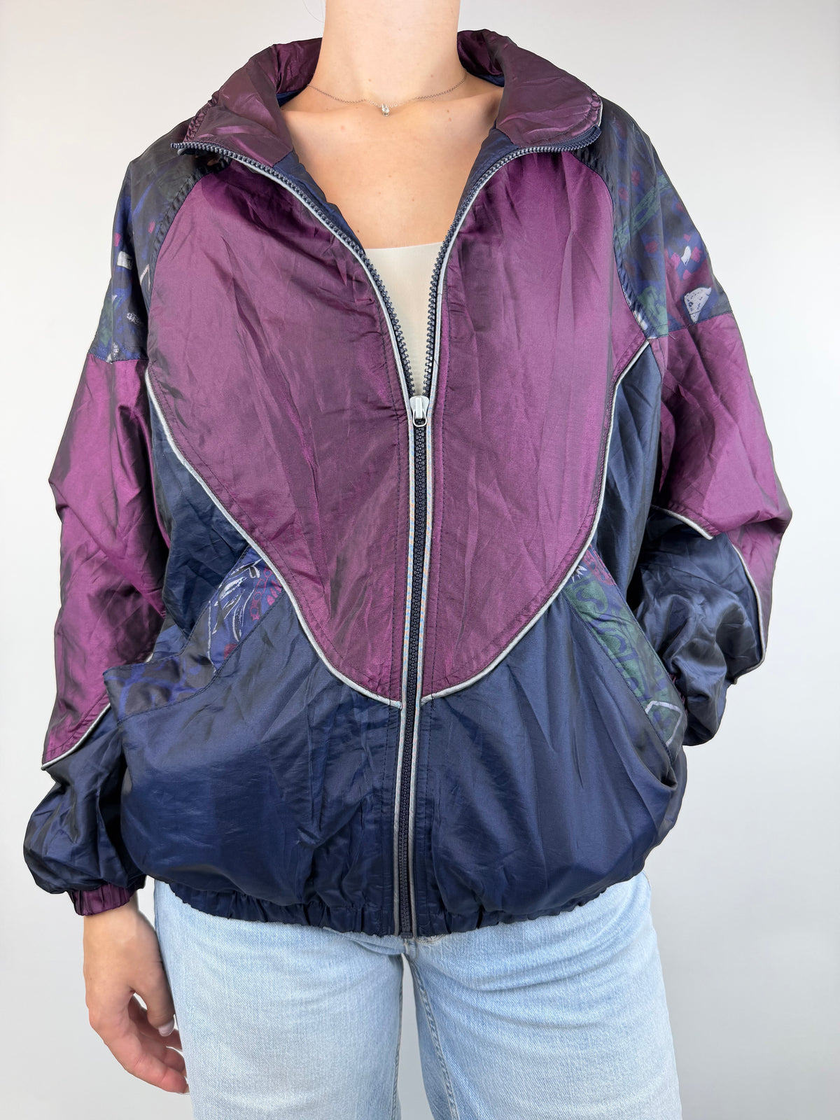 Veste en nylon vintage