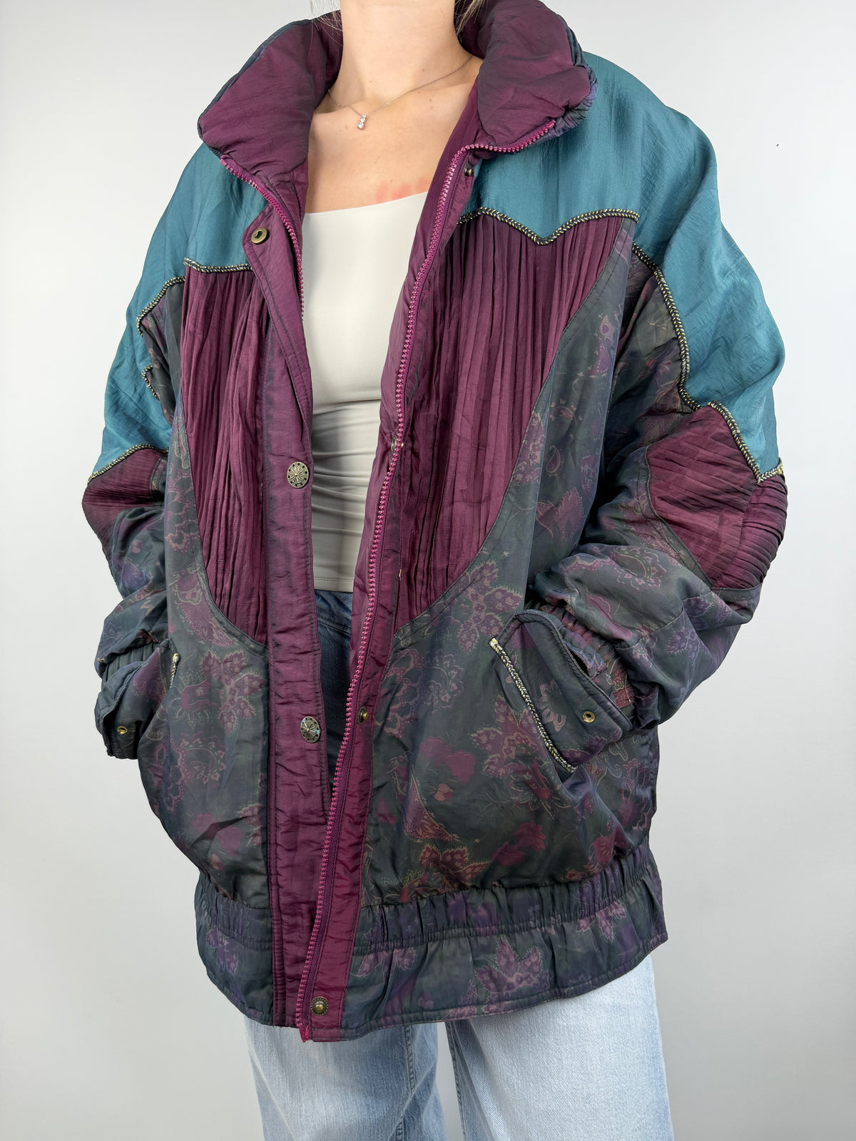 Veste en nylon vintage