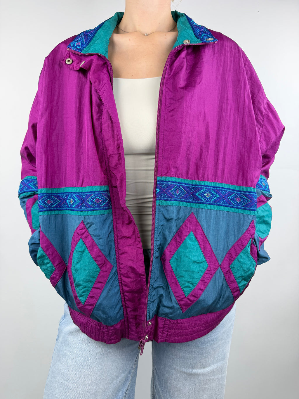 Veste en nylon vintage