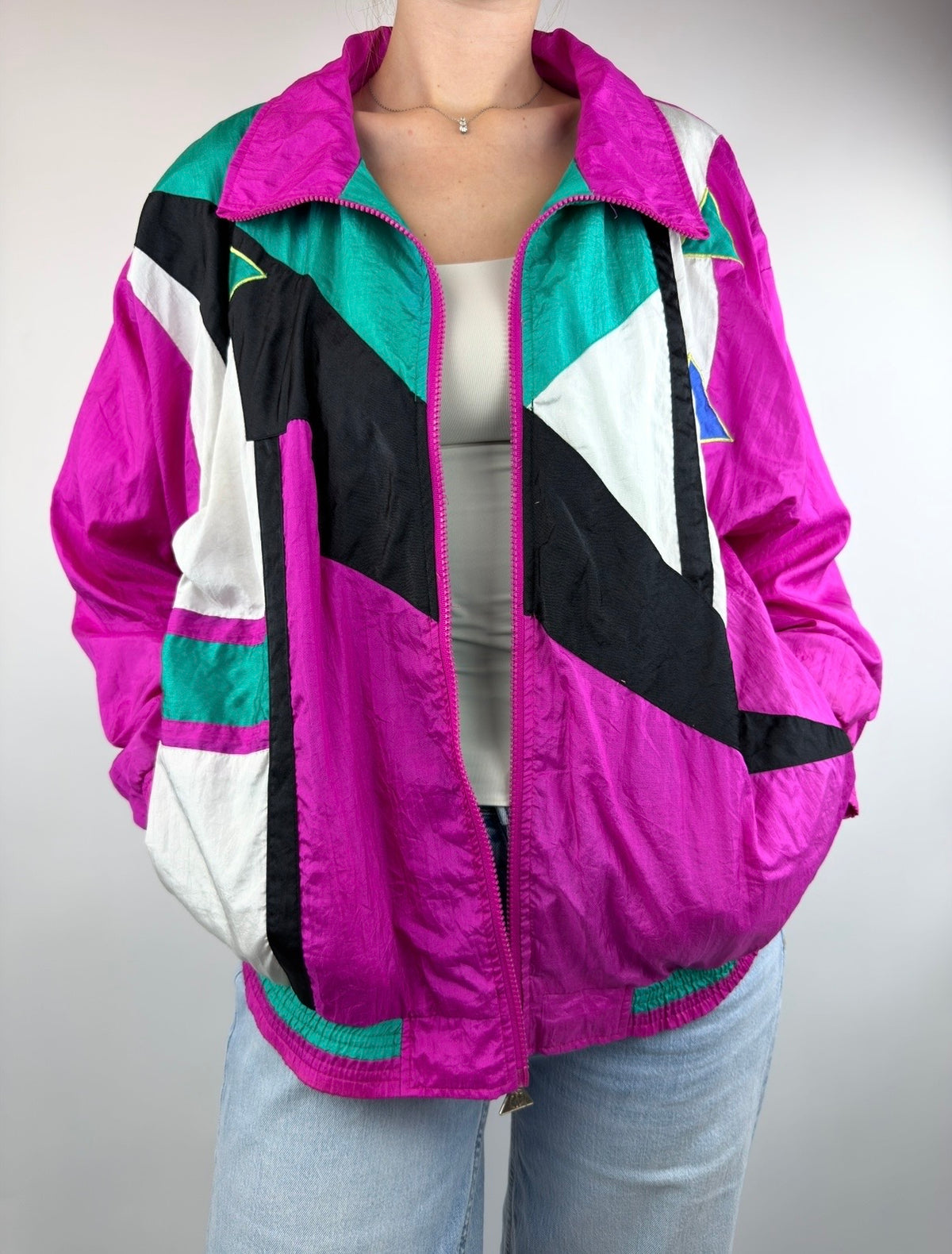 Veste en nylon vintage