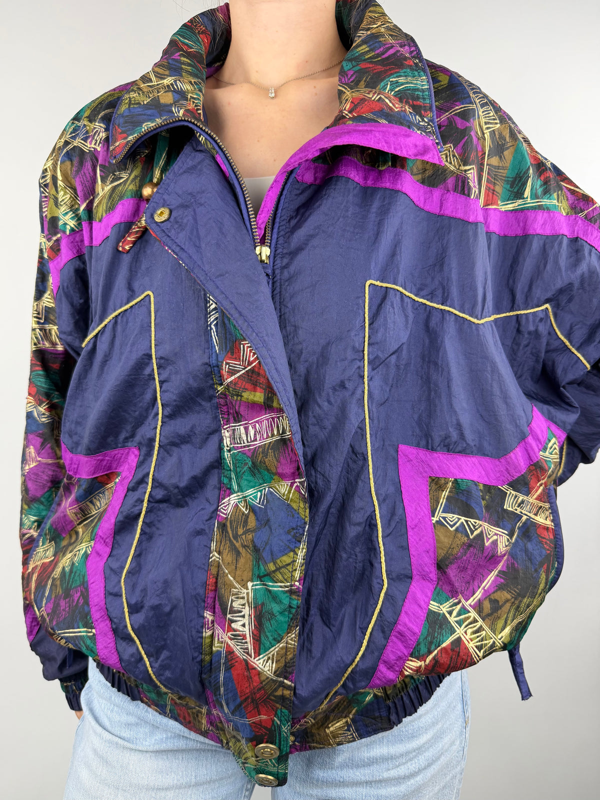 Veste en nylon vintage