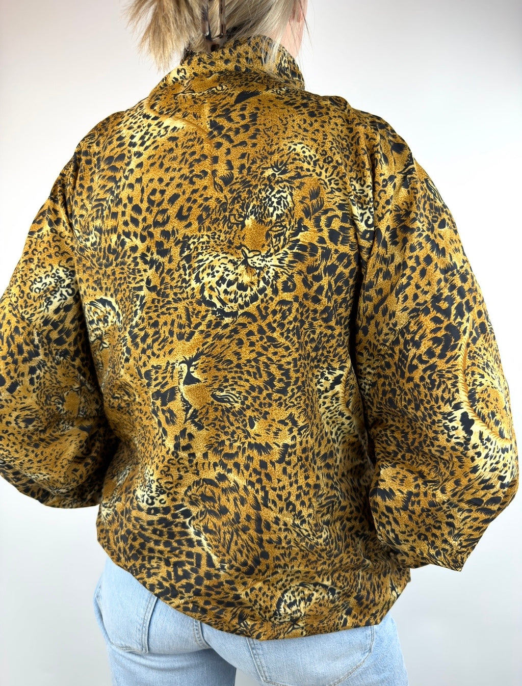 Veste léopard vintage