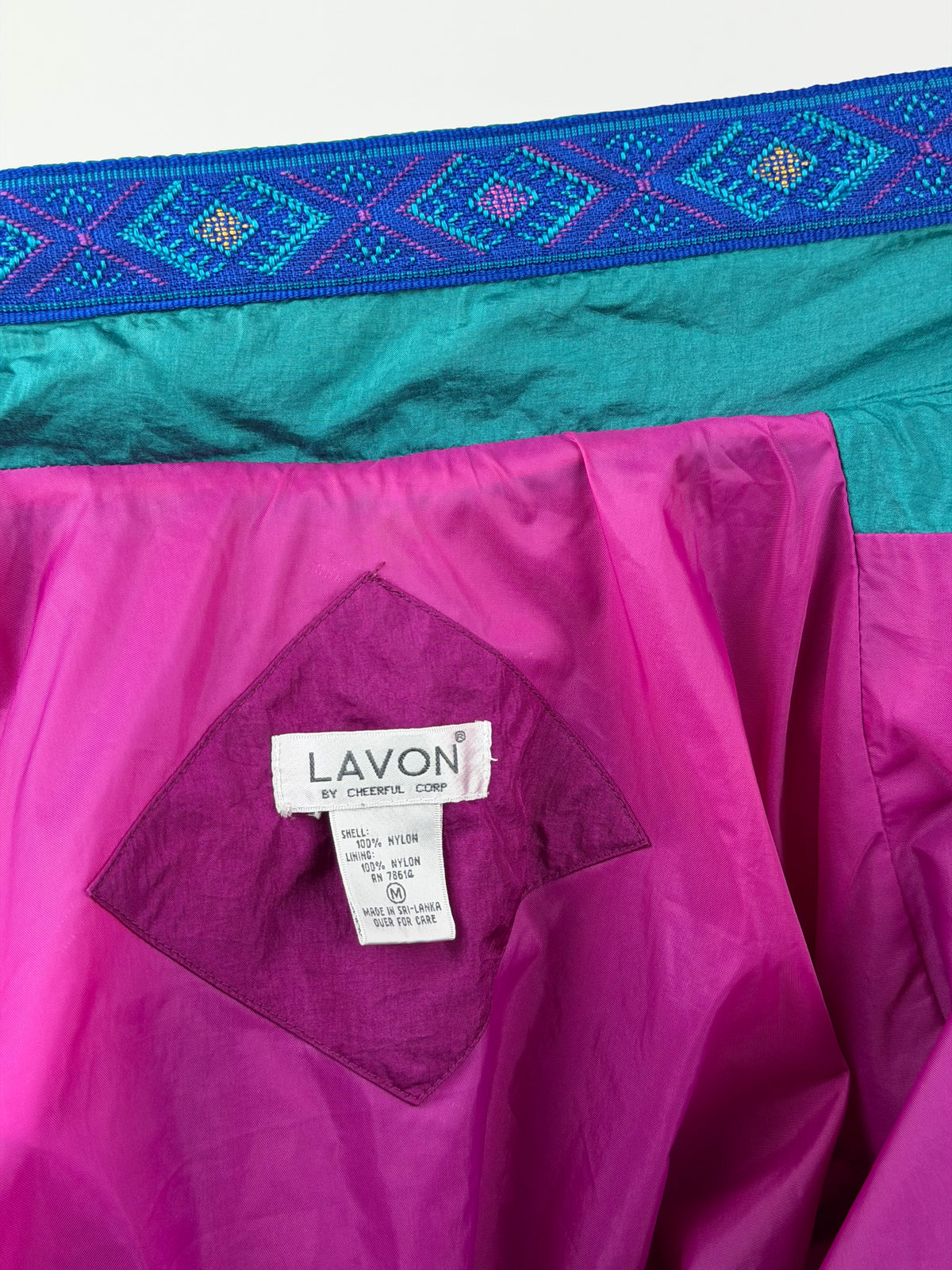 Veste en nylon vintage