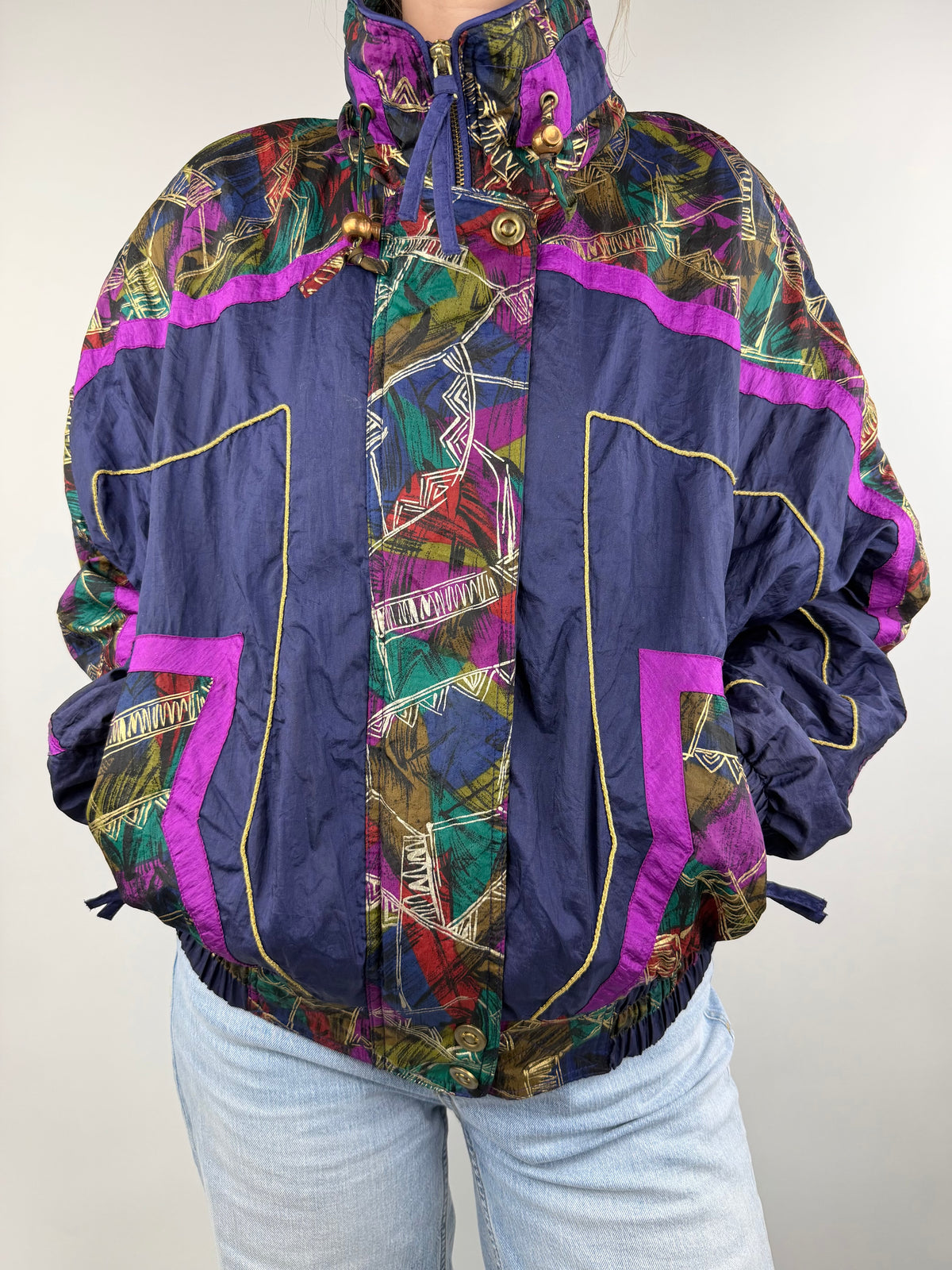 Veste en nylon vintage