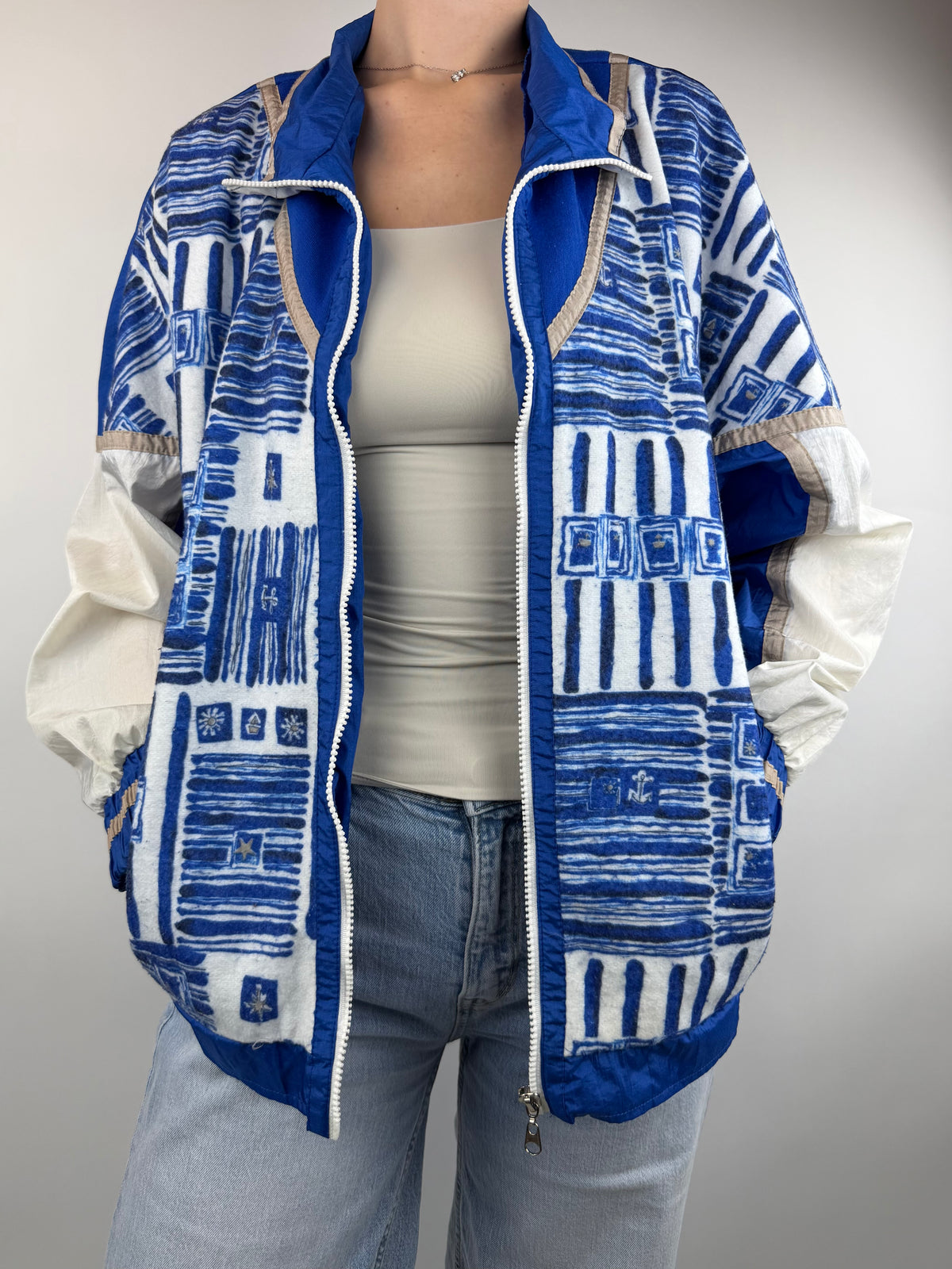 Veste en nylon vintage