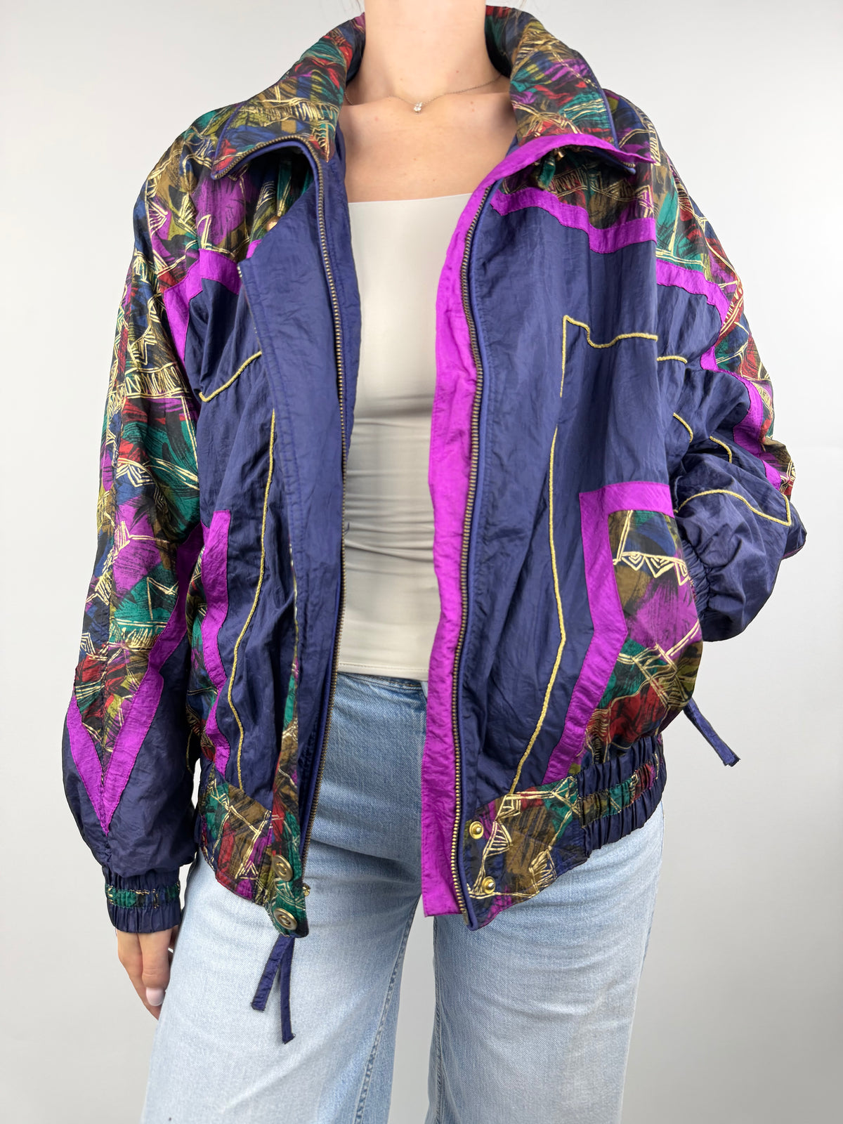 Veste en nylon vintage