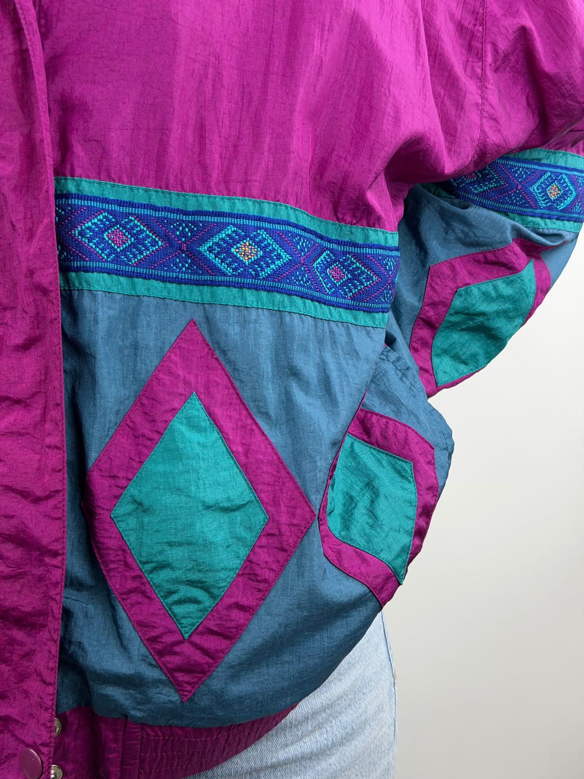 Veste en nylon vintage
