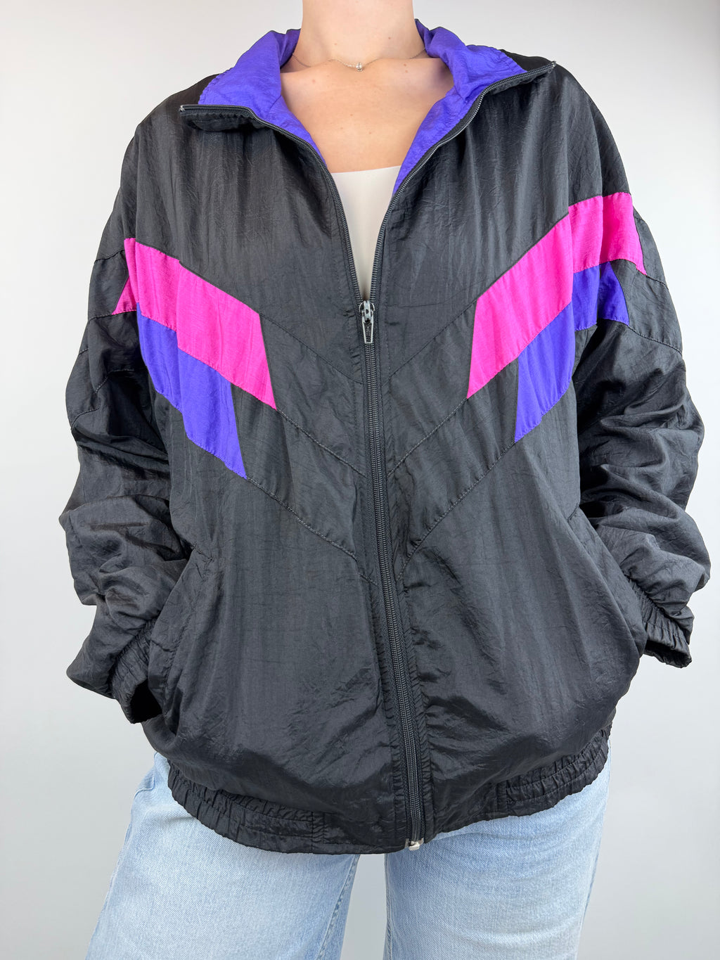 Veste en nylon vintage
