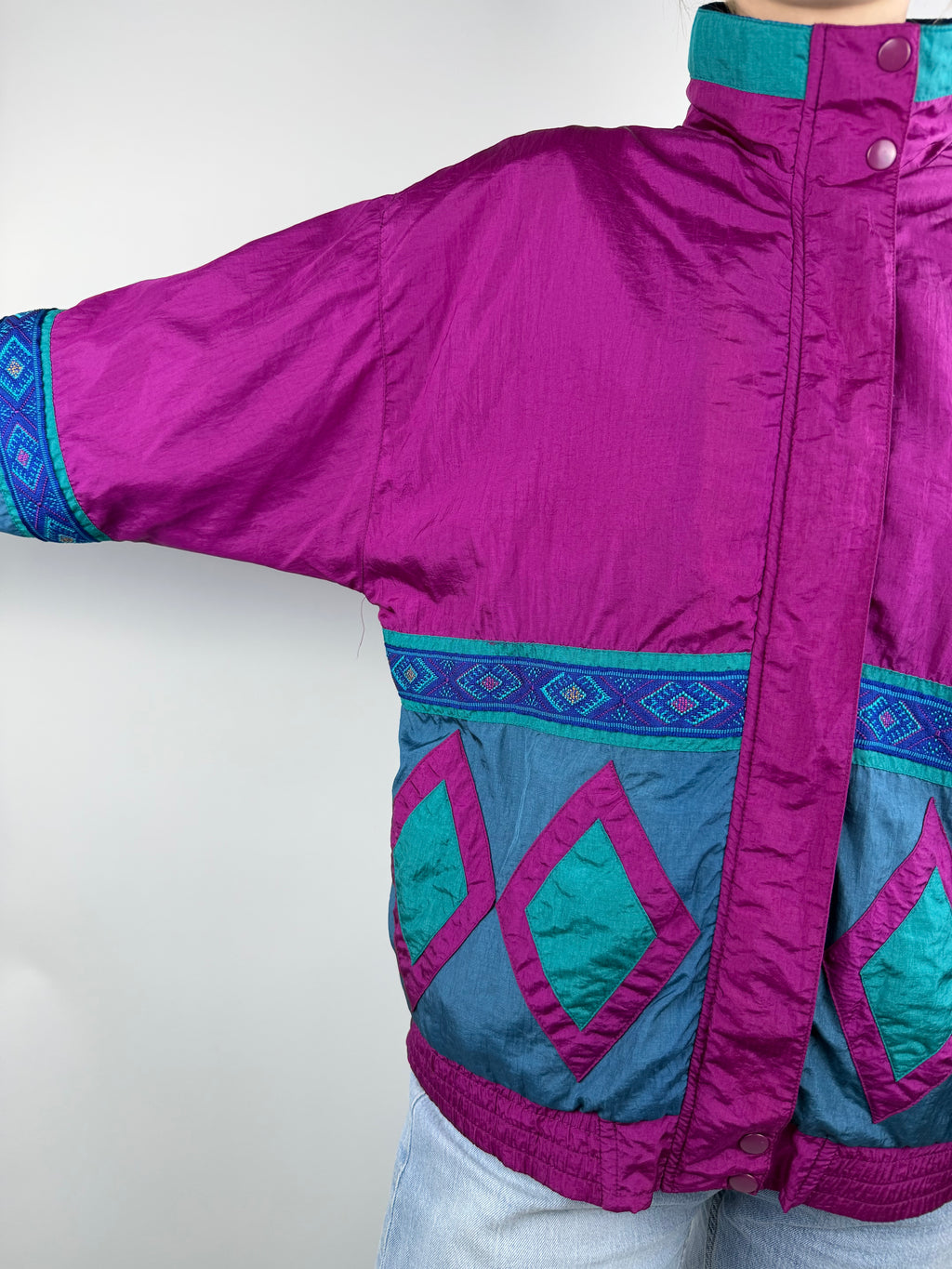 Veste en nylon vintage