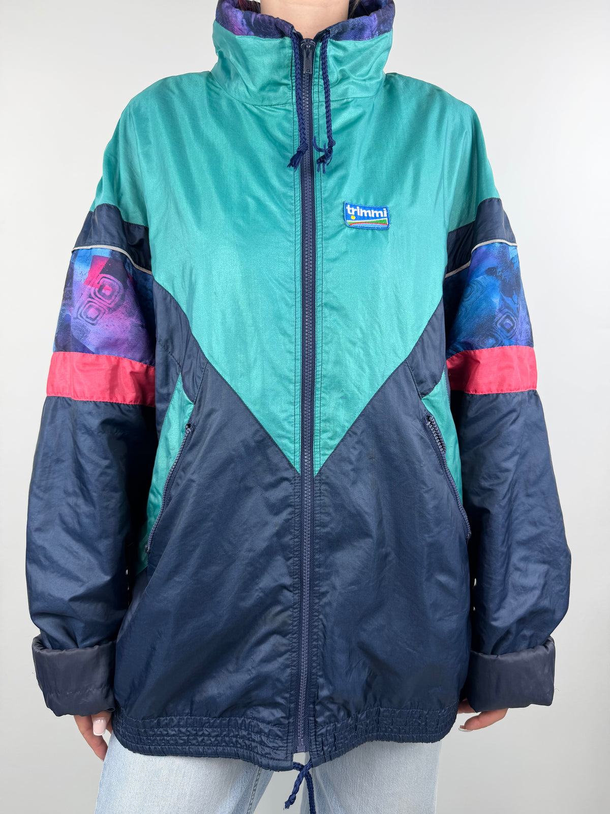 Veste en nylon vintage
