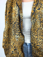 Veste léopard vintage