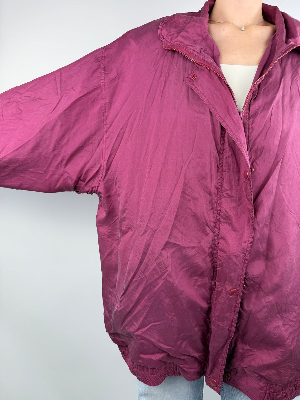 Veste en soie vintage