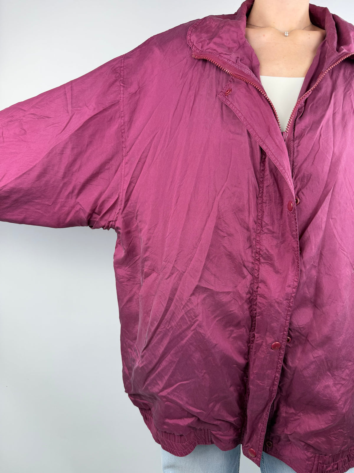 Veste en soie vintage