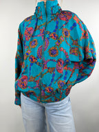 Veste vintage en soie
