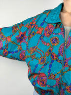 Veste vintage en soie