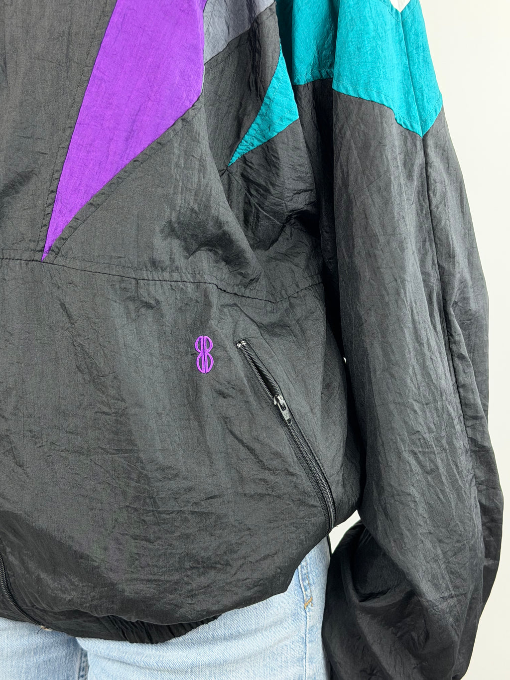 Veste en nylon vintage