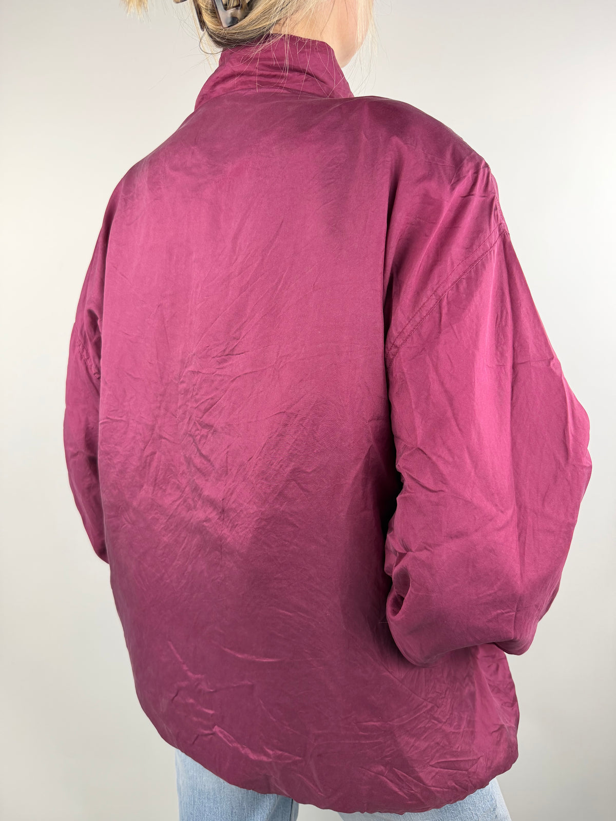 Veste en soie vintage