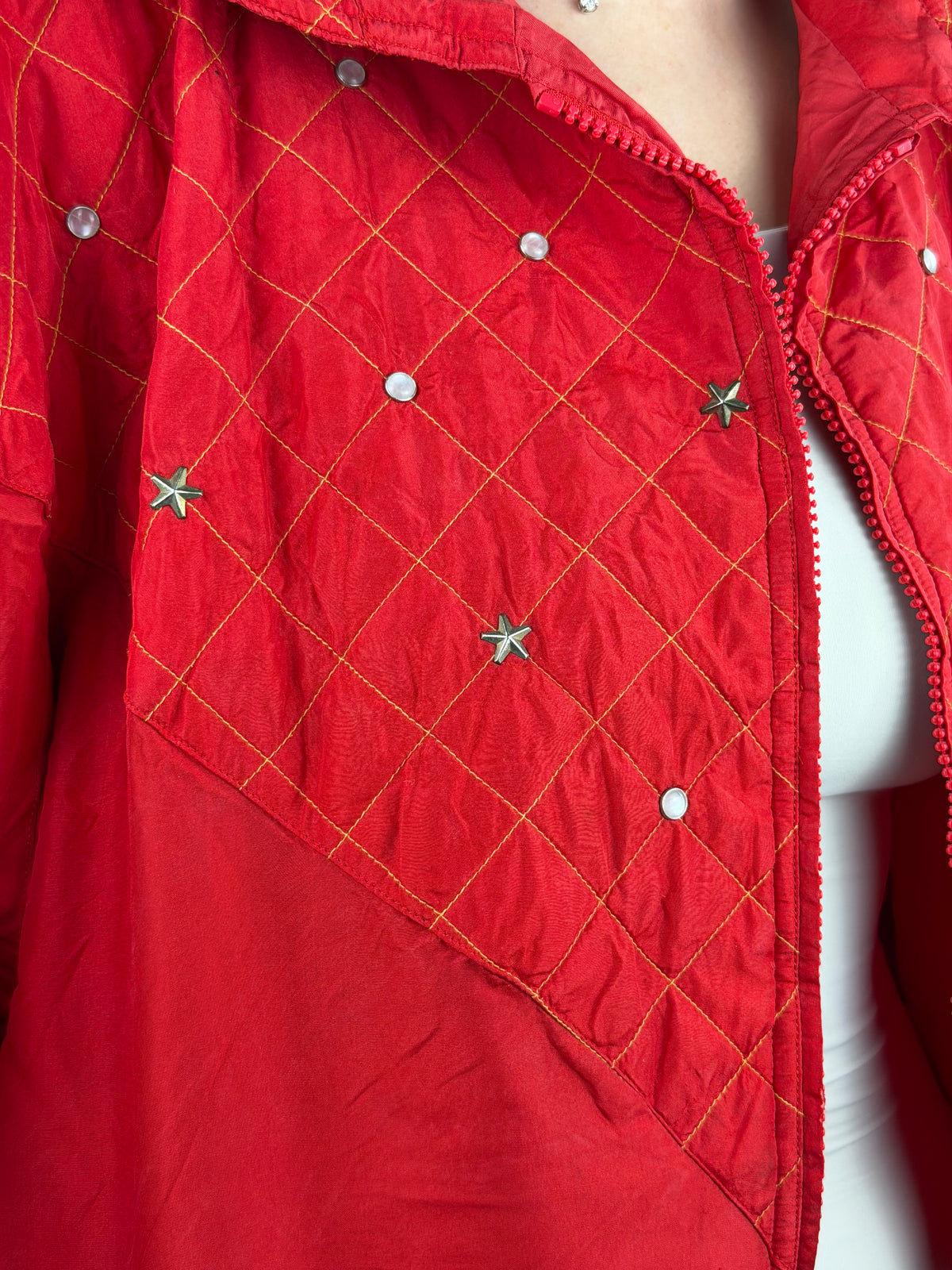 Veste vintage en soie