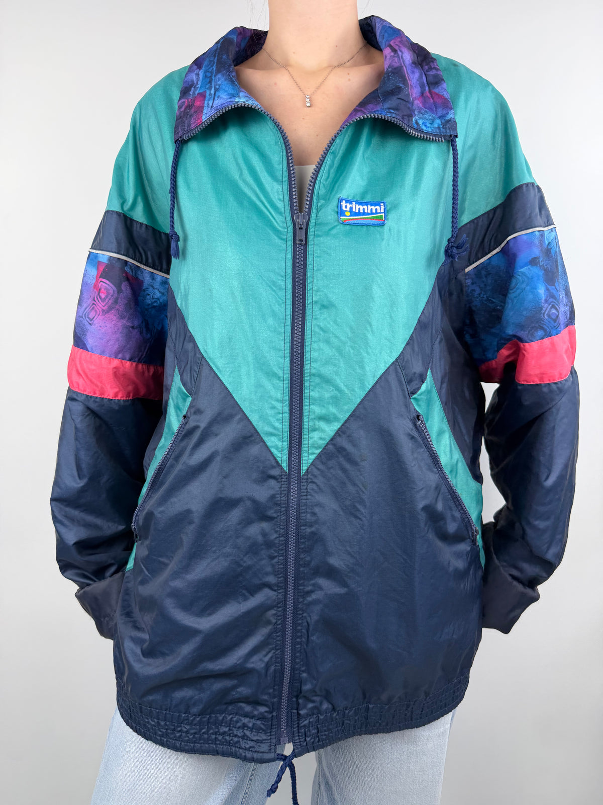 Veste en nylon vintage