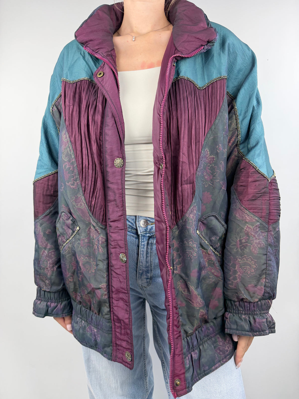 Veste en nylon vintage