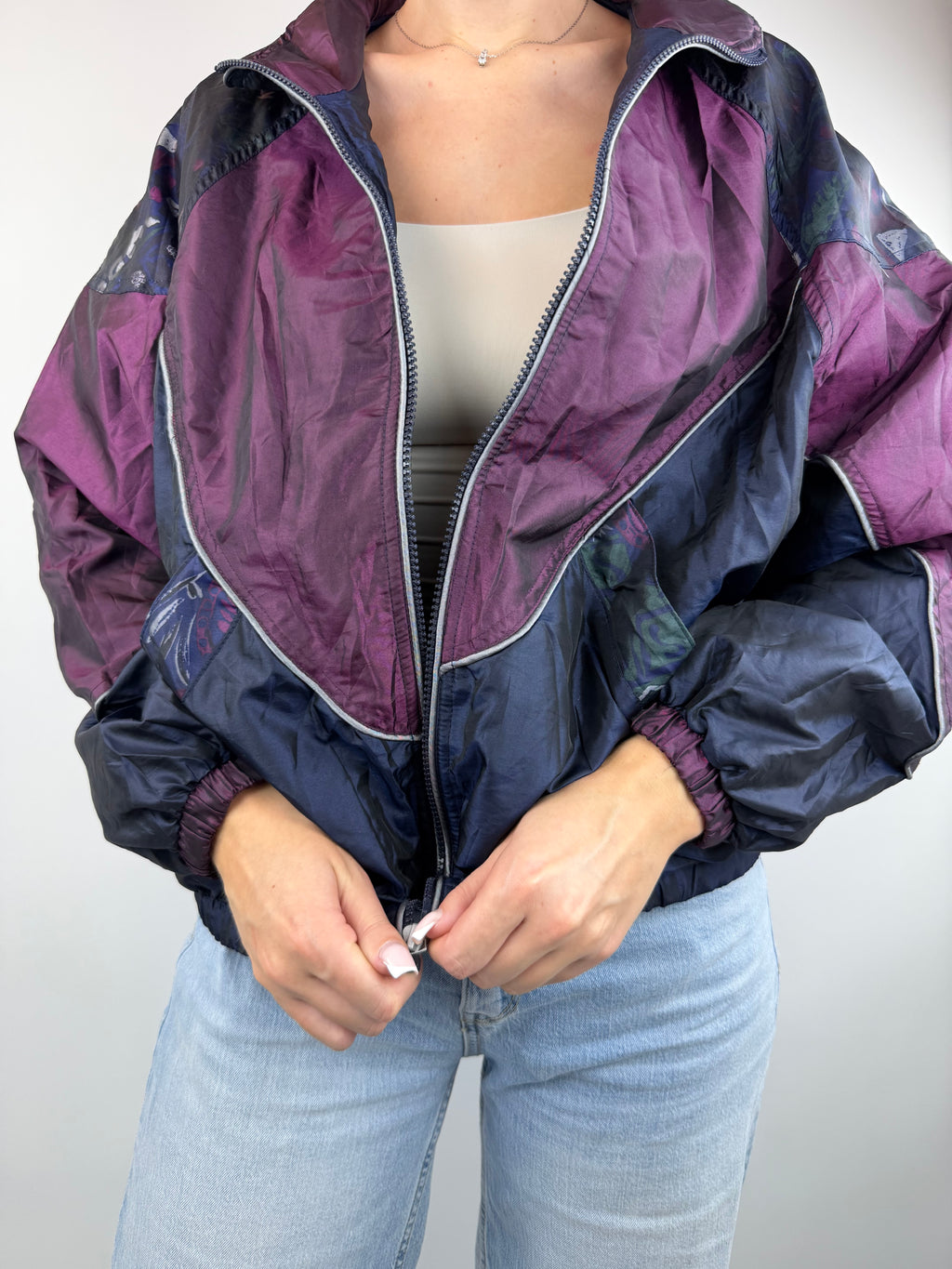 Veste en nylon vintage