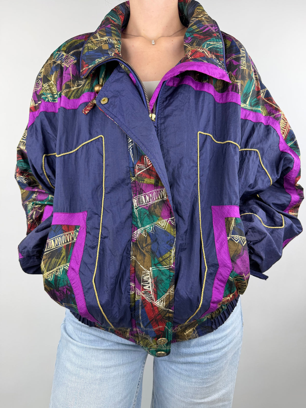 Veste en nylon vintage