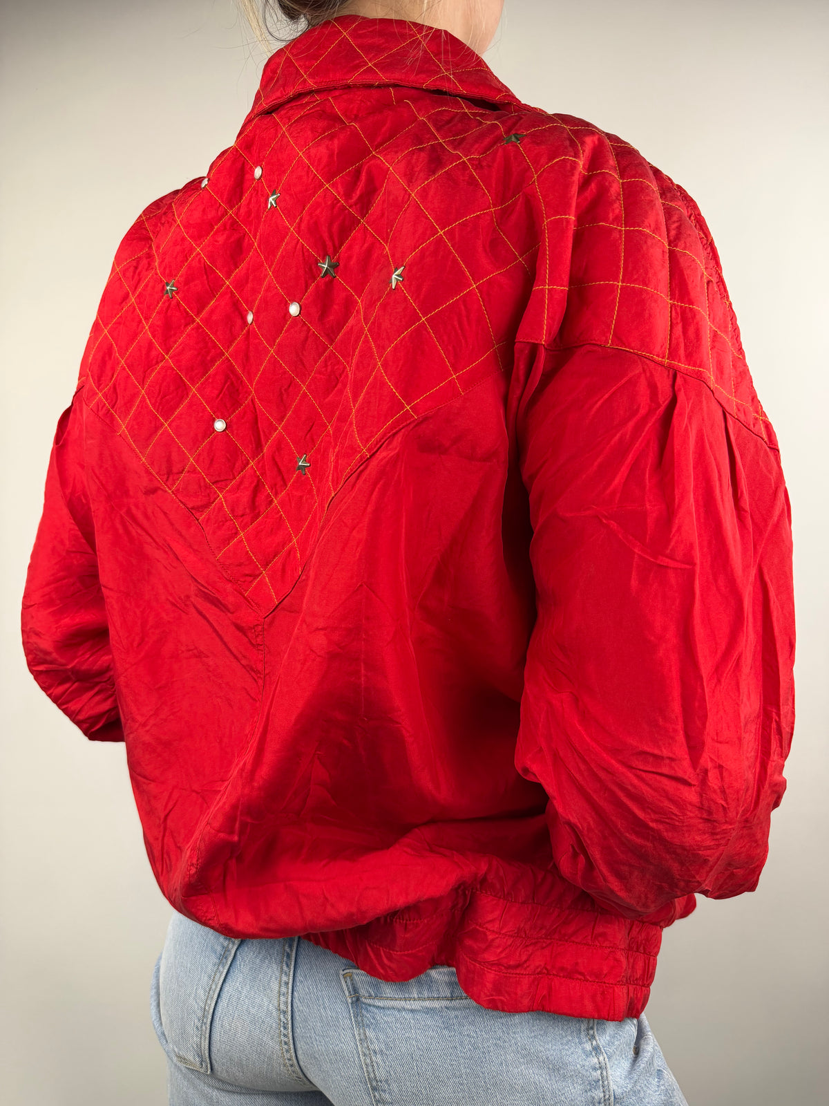 Veste vintage en soie