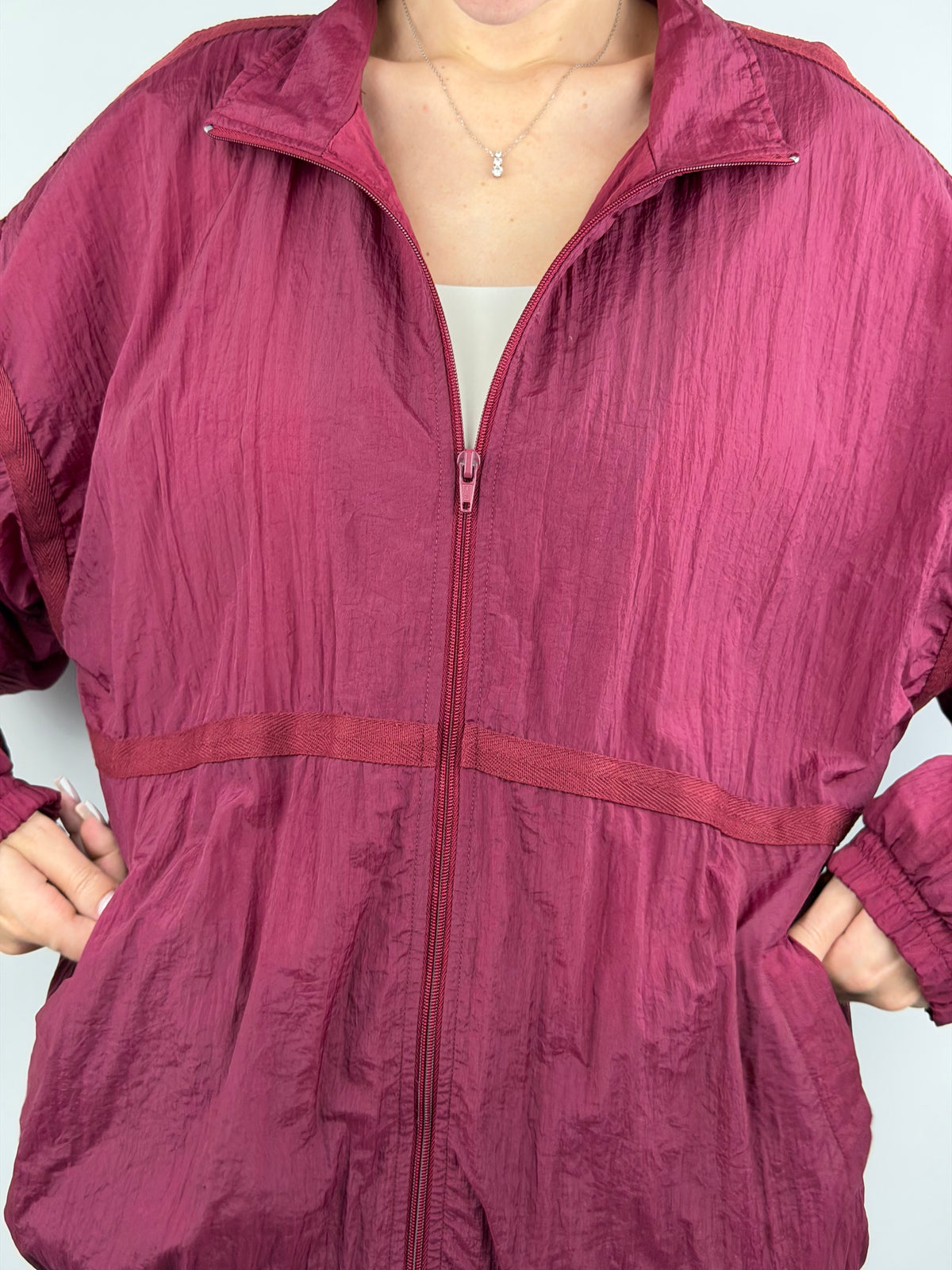 Veste en nylon vintage
