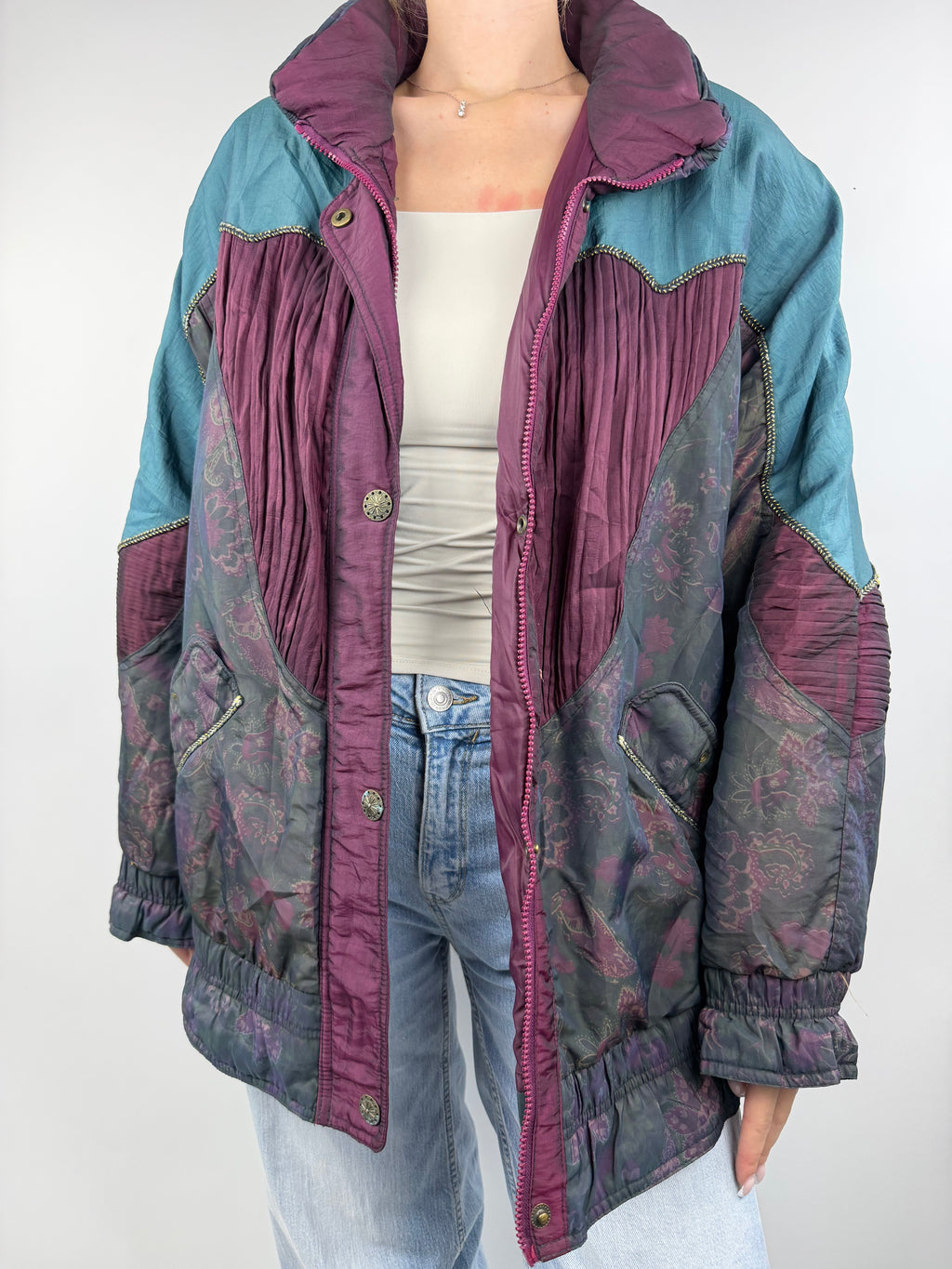 Veste en nylon vintage