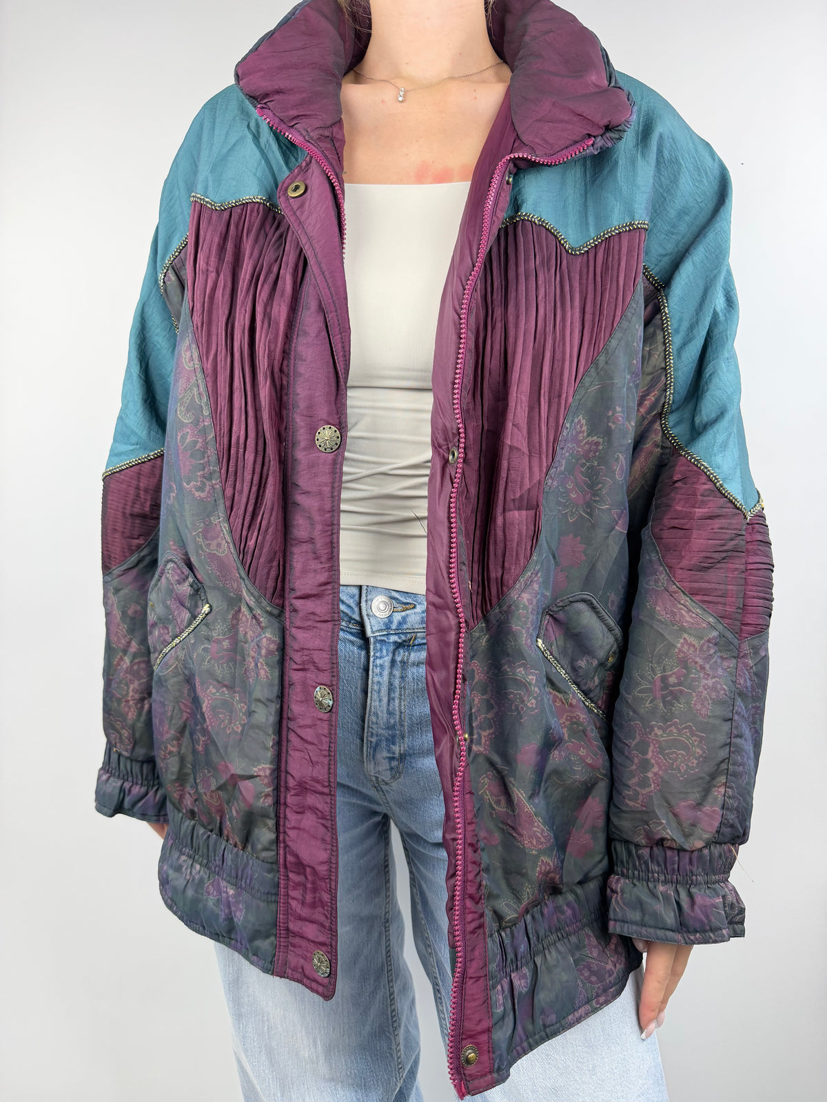 Veste en nylon vintage