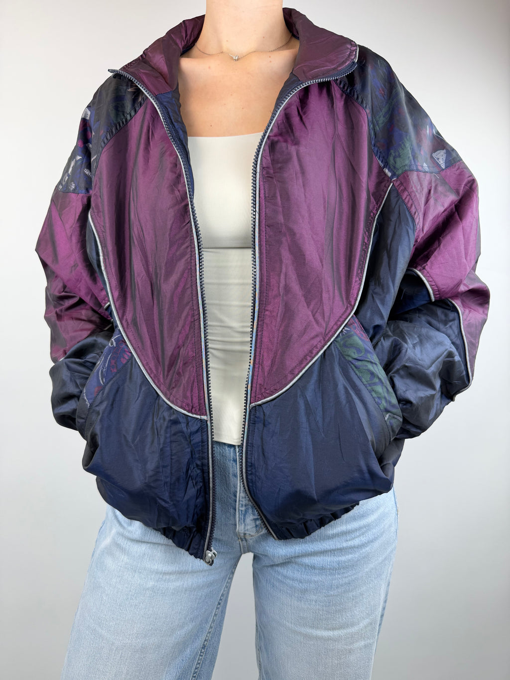 Veste en nylon vintage