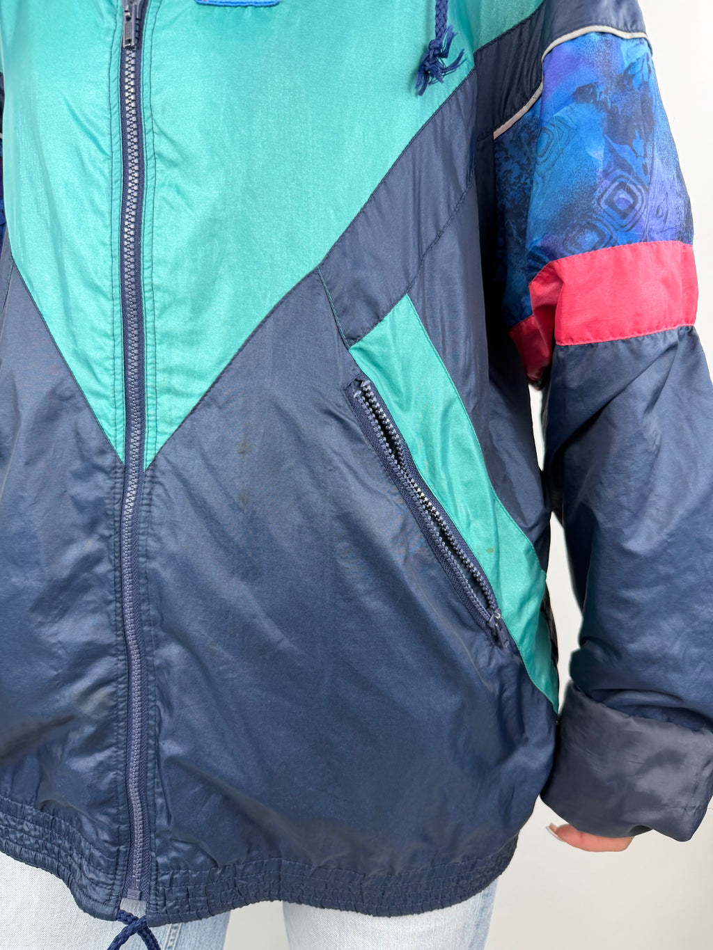 Veste en nylon vintage