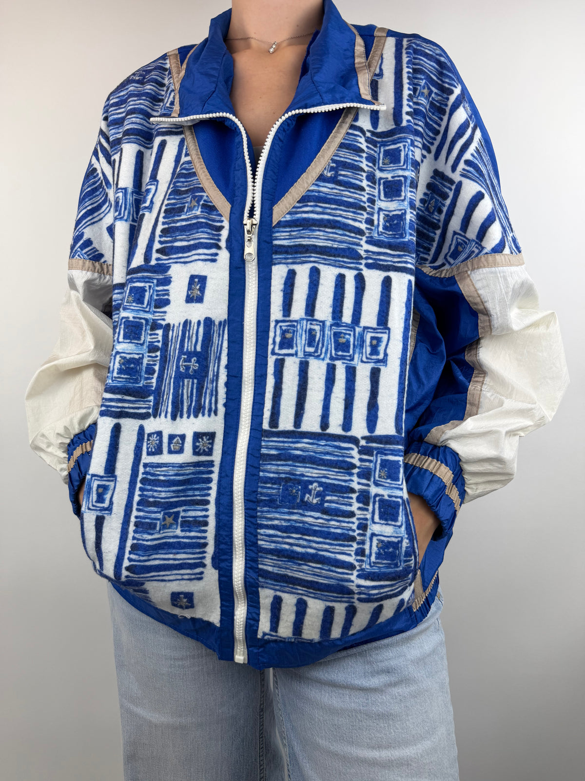 Veste en nylon vintage