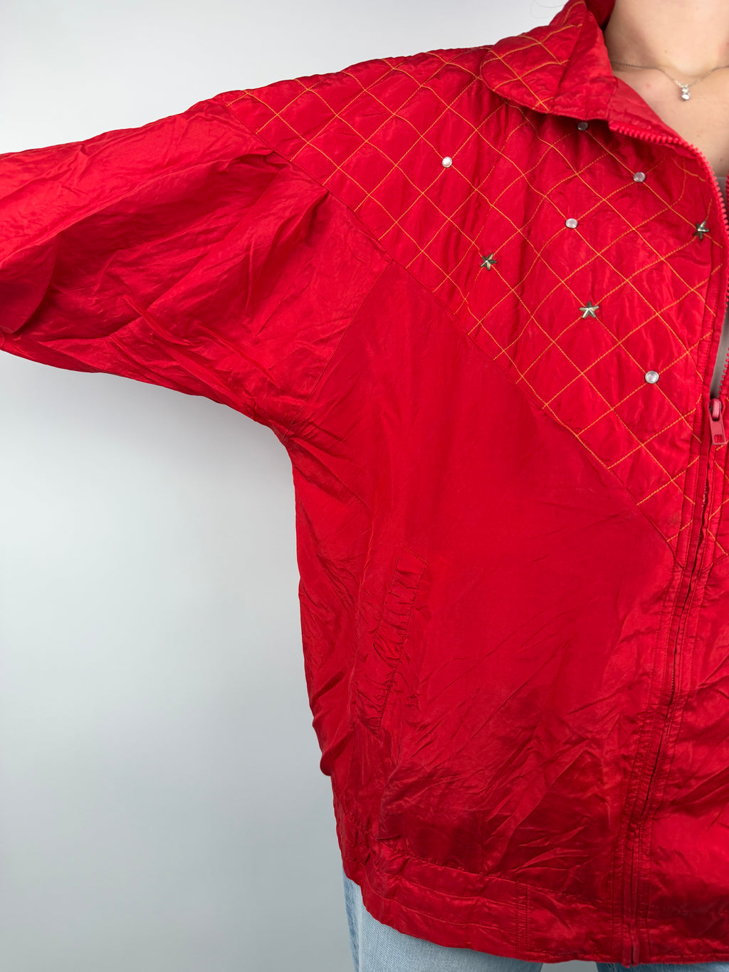 Veste vintage en soie