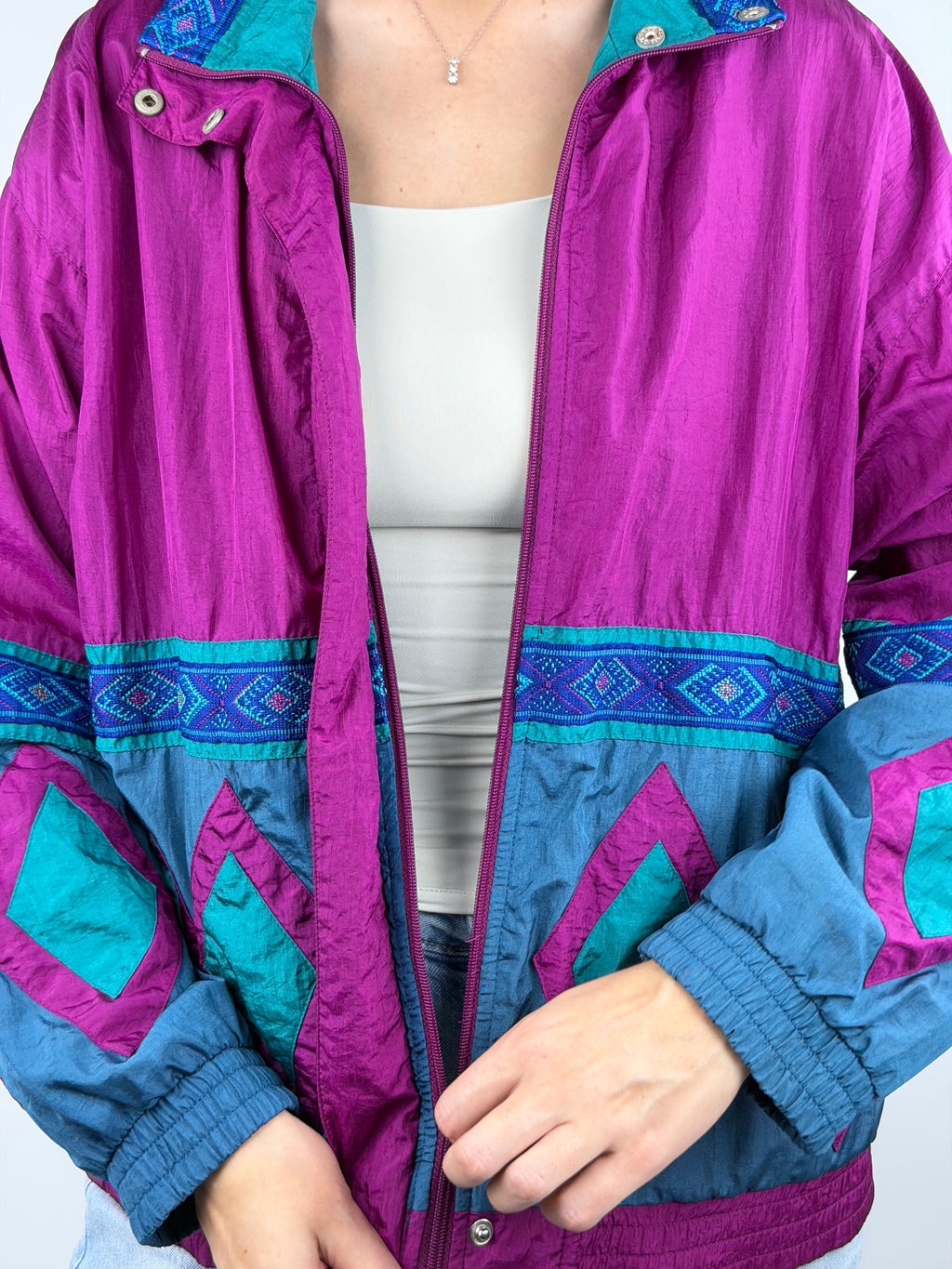 Veste en nylon vintage