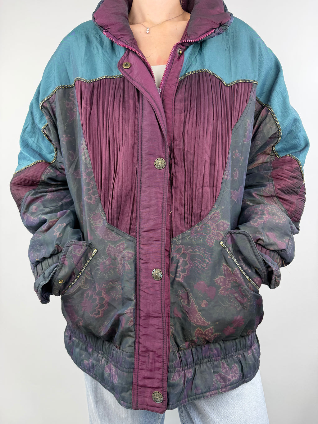 Veste en nylon vintage