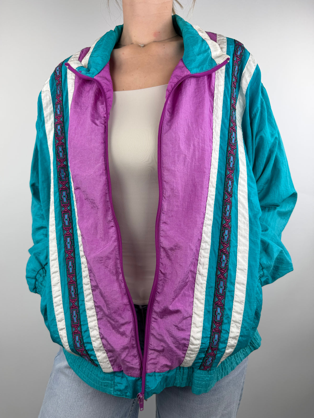Veste en nylon vintage