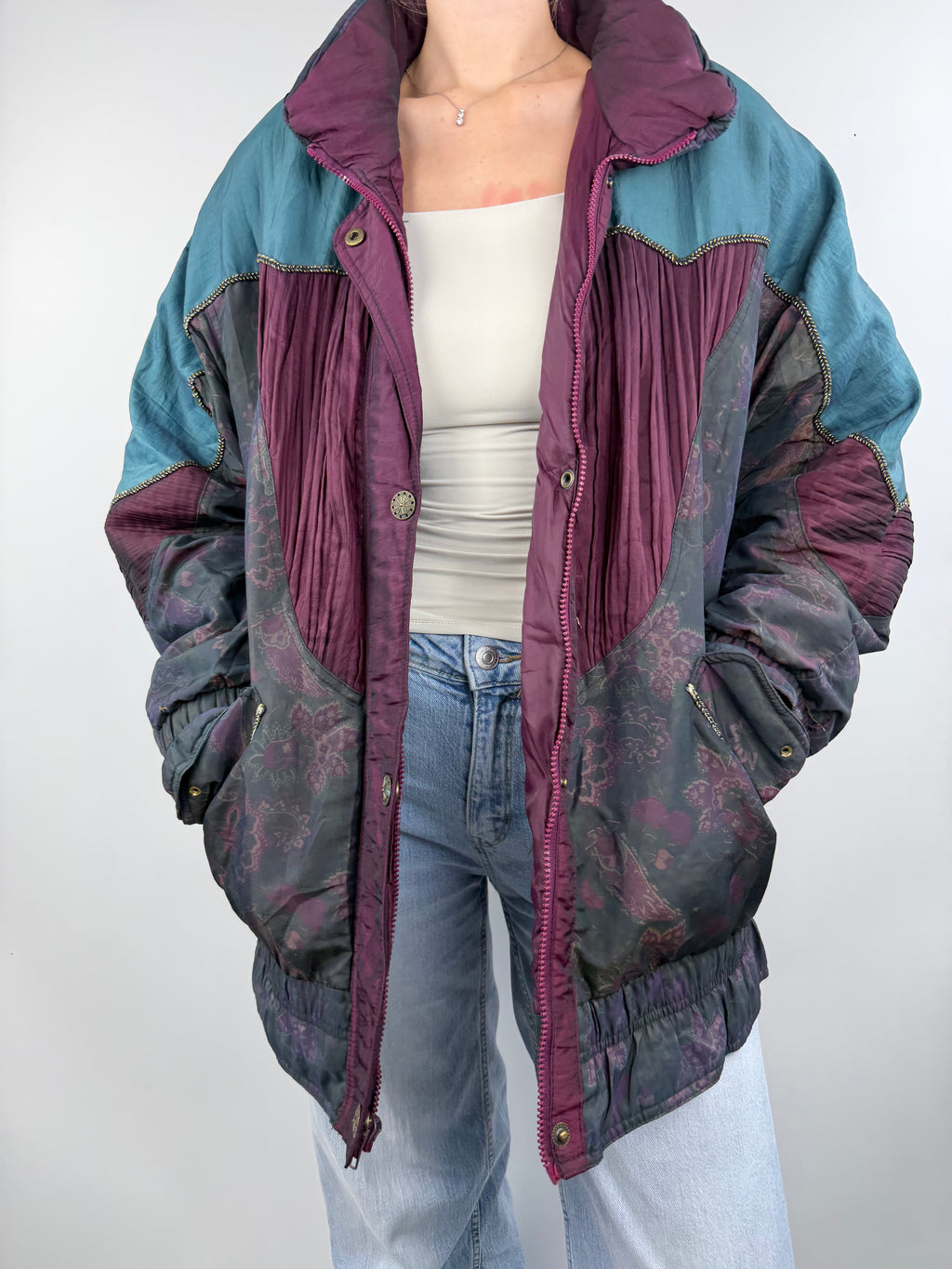 Veste en nylon vintage