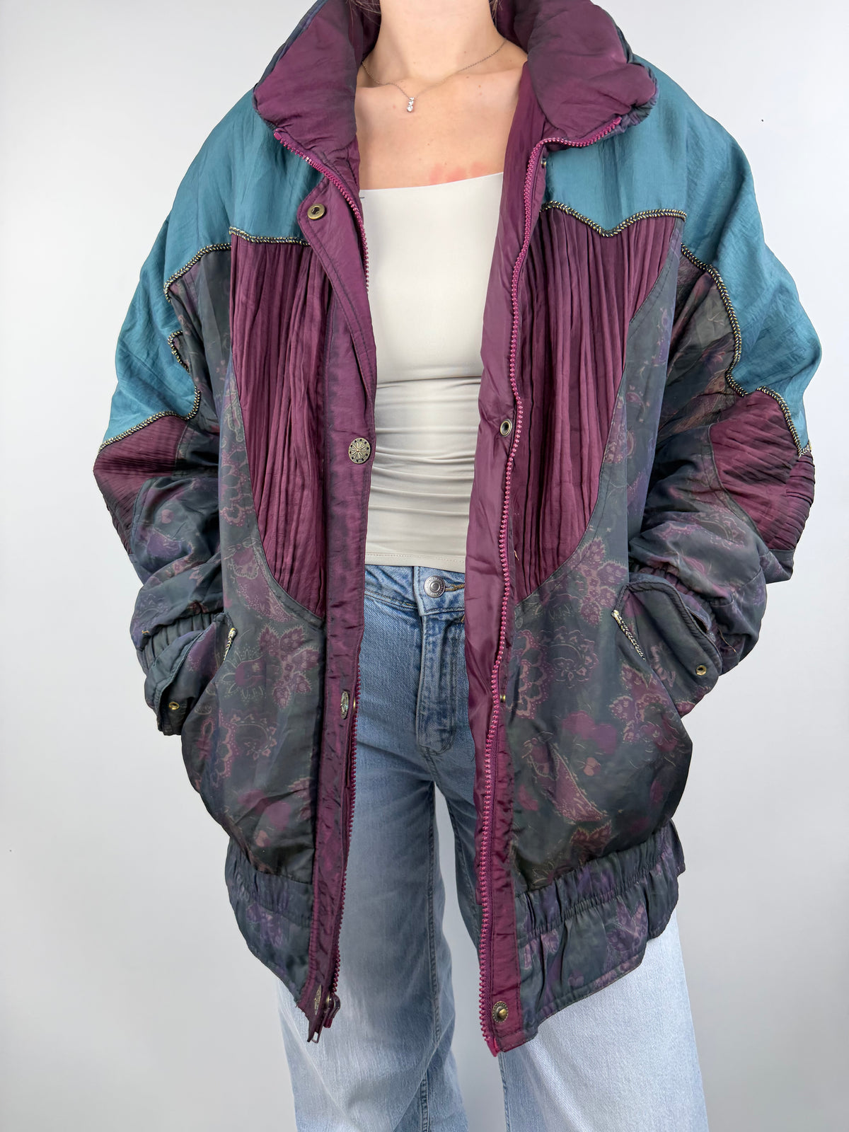Veste en nylon vintage