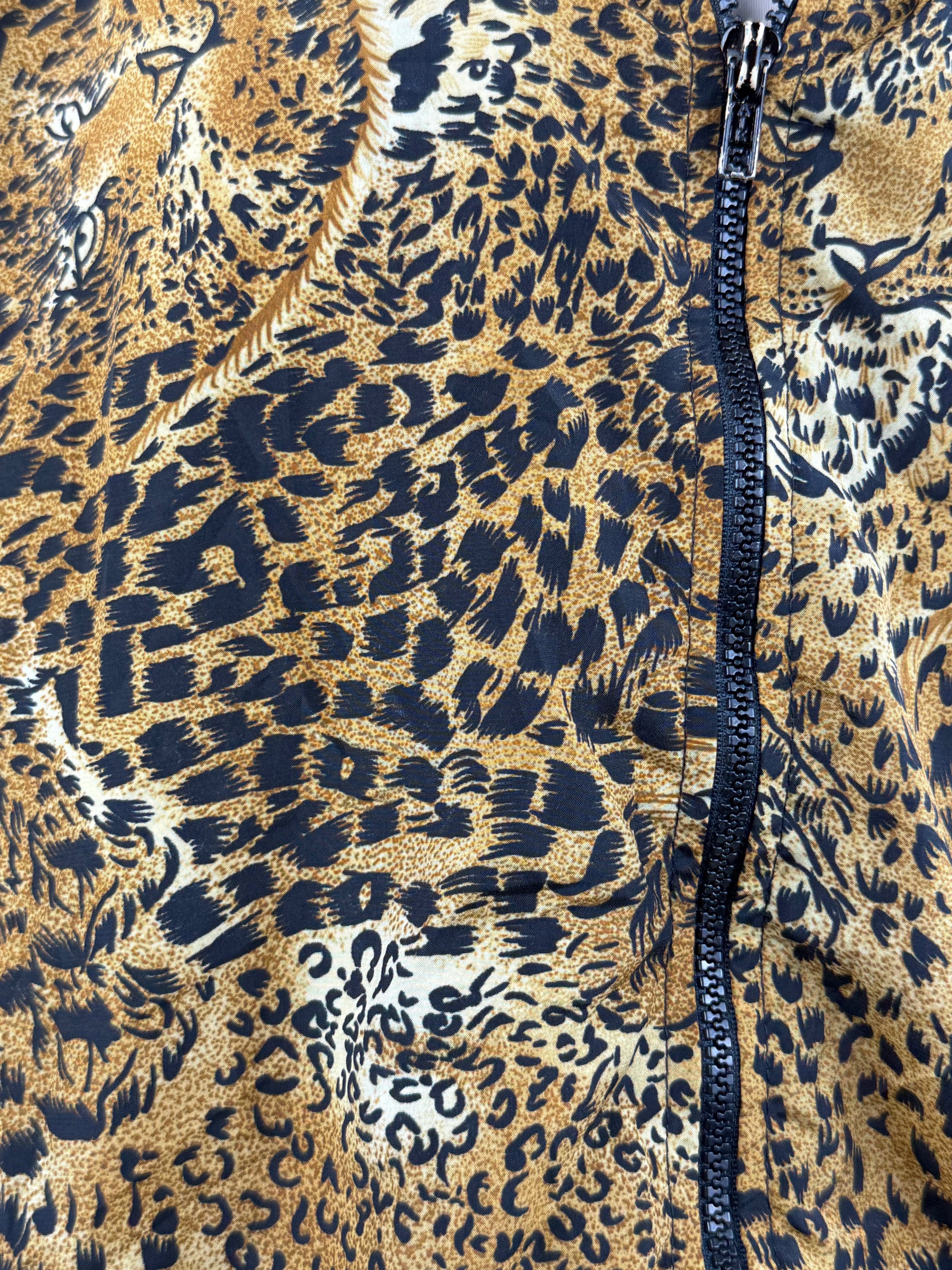 Veste léopard vintage