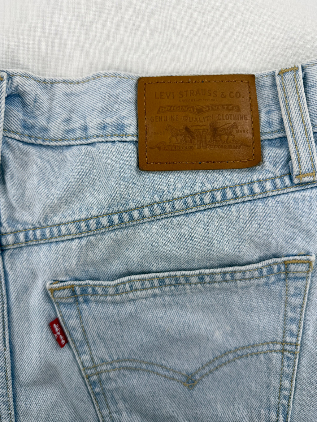 Kurze Levi's 80er-Jahre Mom-Shorts