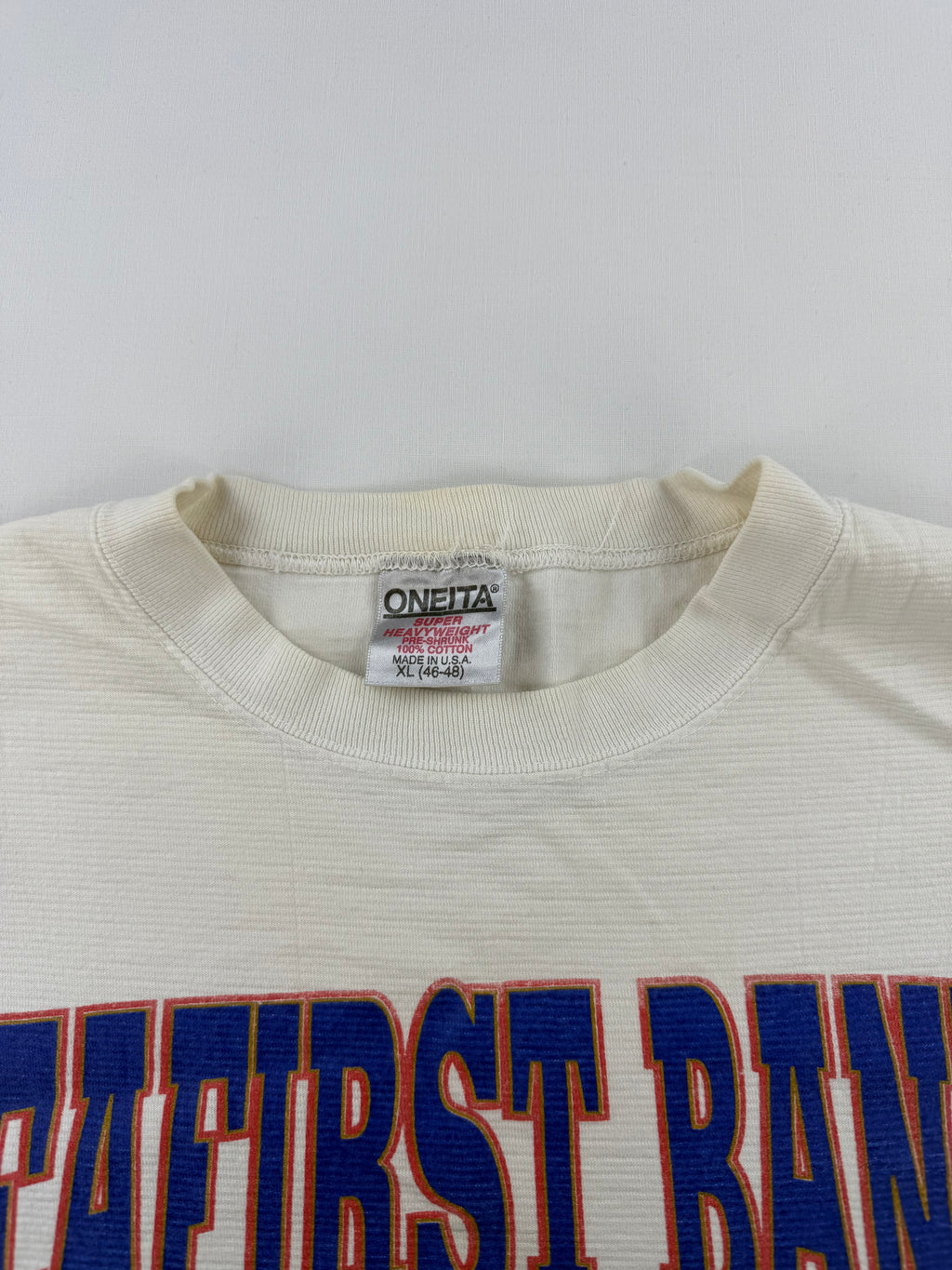 T-shirt imprimé "Seafirst Bank"