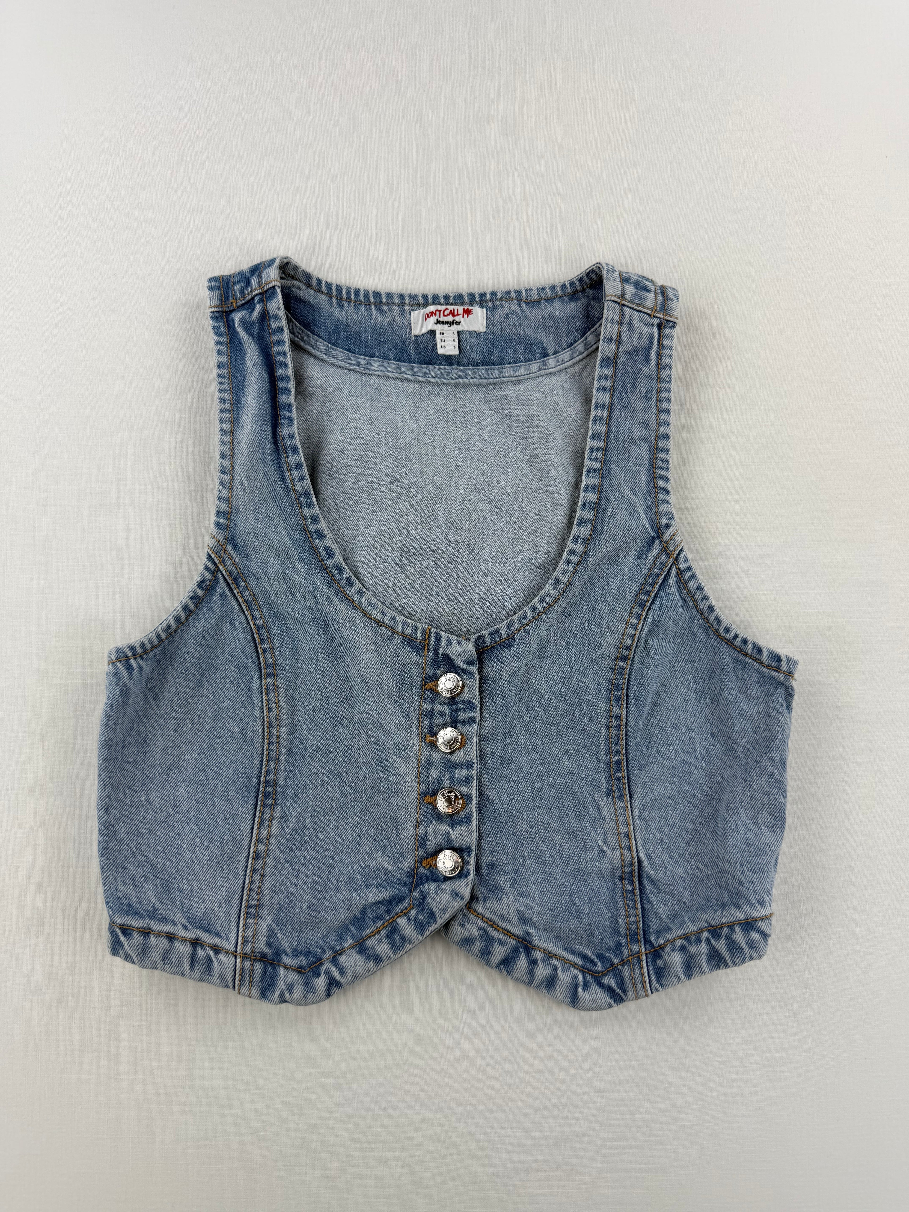 Gilet en jeans