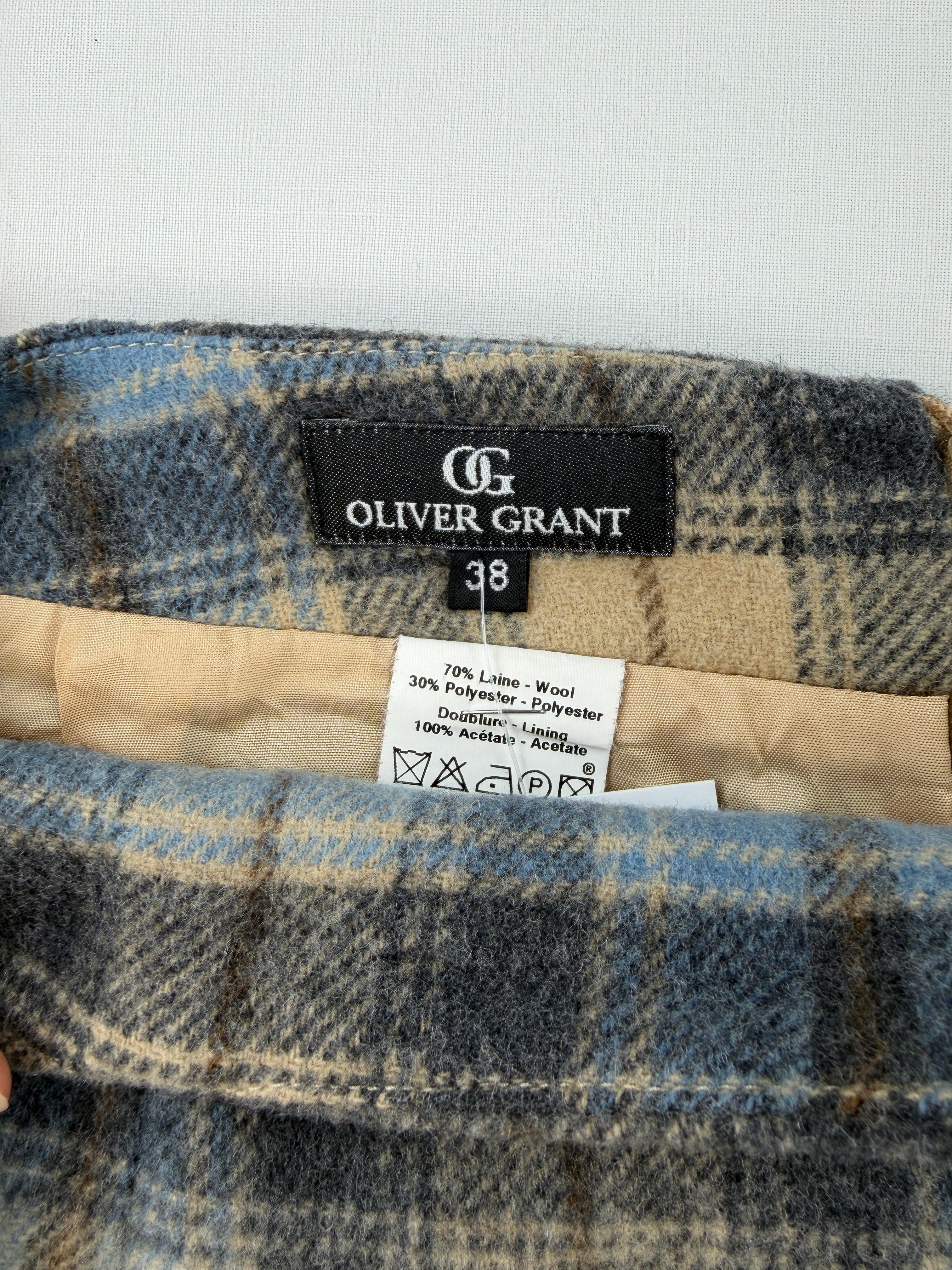Jupe en laine vintage