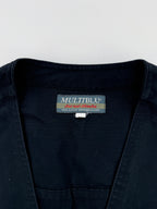 Gilet noir "Multiblu"