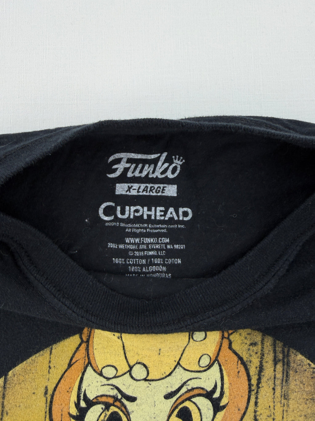 T-shirt "Cuphead"