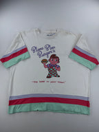 T-shirt "Blanc Bleu Burger's" vintage