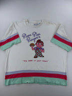 T-shirt "Blanc Bleu Burger's" vintage