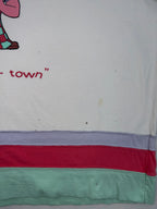 T-shirt "Blanc Bleu Burger's" vintage
