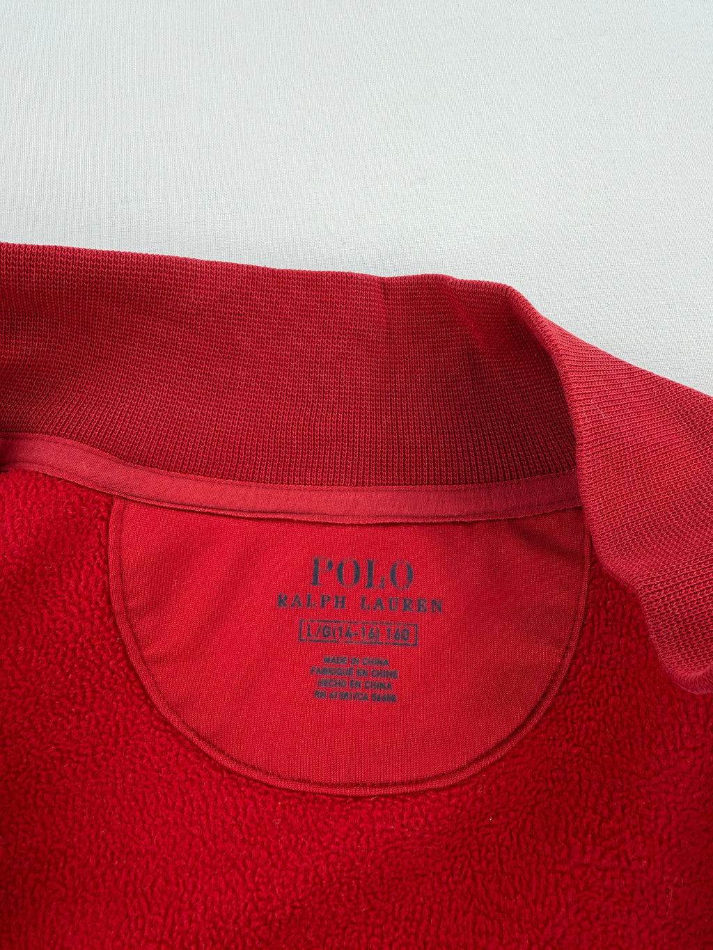 Fleecejacke mit Reißverschluss „Polo Ralph Lauren“